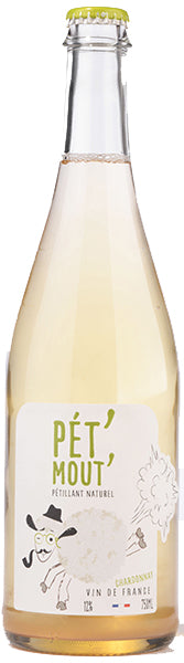 Moutard - Pet'Mout - Vin Pétillant naturel Chardonnay - Blanc - 75 cl